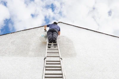 Peinture extérieure à Thoigné — façades et ravalement